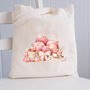 Personalised Cotton Knitting Basket Storage Bag, thumbnail 2 of 2