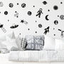 Space Wall Stickers, thumbnail 1 of 3