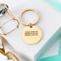 Personalised Funny Prosecco Metal Keyring, thumbnail 2 of 6