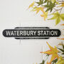 Personalised Vintage Style Train Sign, thumbnail 10 of 11