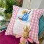 Beatrix Potter© Birth And Christening Cushion, thumbnail 2 of 8