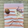 Personalised Gift Set, Towel And Leather Strap, thumbnail 8 of 11