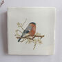 Bullfinch And Blossom Ceramic Tile Wall Art, thumbnail 3 of 11