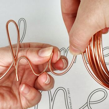 Wire Word Masterclass Kit© 'Home', 7 of 7