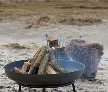 Steel Fire Pits Available In Three Sizes, 5 of 6