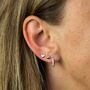 9ct Yellow Gold Polished Micro Ball Stud Earrings – 4mm, thumbnail 3 of 5