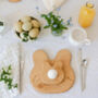 Breakfast Set Bunny Toast Board And Egg Cup, thumbnail 5 of 9