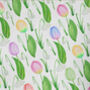 Snowdrop Tulips Wrapping Paper Roll Or Folded, thumbnail 2 of 3