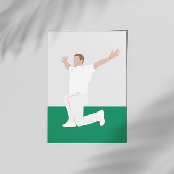 Freddie Flintoff England Cricket Poster Print, 3 of 4