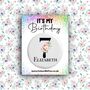 Personalised Floral Birthday Badge, thumbnail 3 of 4