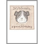 Personalised Guinea Pig Birthday Card, thumbnail 2 of 10