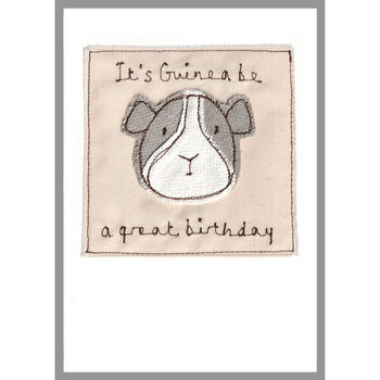 Personalised Guinea Pig Birthday Card, 2 of 10