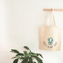 'Crazy Plant Lady' Personalised Ethical Tote Bag, thumbnail 2 of 5