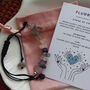 Focus And Balance Fluorite Adjustable Bracelet, thumbnail 2 of 4