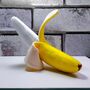 Felt And Velcro Banana Toy, thumbnail 1 of 6