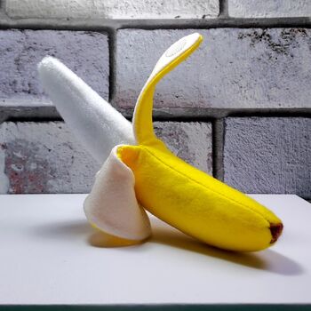 Felt And Velcro Banana Toy, 4 of 8