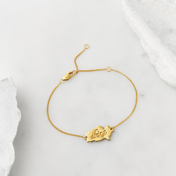 Ibiza Constellation Bracelet Silver, Gold / Rose Plated, 3 of 12