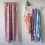 Soft Cotton Beach Towel, Bath And Gym Towel, Yoga Towel, thumbnail 3 of 11