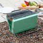 Portable BBQ For Camping Small Barbecue Gift For Dad, thumbnail 2 of 9