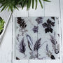 Cool Winter Style Glass Coaster Set, thumbnail 1 of 2