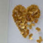 Framed Golden Wedding Anniversary Butterfly Heart, thumbnail 5 of 8