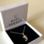 Sterling Silver Mermaid Pendant Necklace, thumbnail 4 of 7