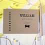 Personalised 'Be My Usher' Bow Tie Wedding Day Card, thumbnail 3 of 6