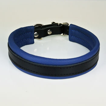 Handcrafted Padded Leather Dog Collar, 2 of 9