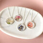 Birth Month Flower Necklace, thumbnail 5 of 10