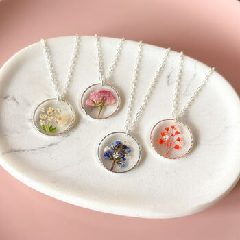 Birth Month Flower Necklace, 5 of 10