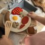 English Cooked Breakfast Felt Food Play Set, thumbnail 3 of 4