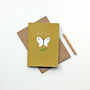 Thank You Illustrated Butterfly Card, thumbnail 1 of 2
