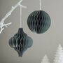 Recycled Honeycomb Hanging Decoration Sets, thumbnail 3 of 4
