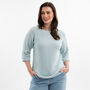 Cotton Spring Jumper Knitting Kit, thumbnail 1 of 10
