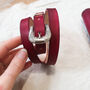 Personalised Western Style Leather Belt, thumbnail 5 of 11