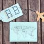 Leather Stitch Your Passport And Luggage Tag Set, thumbnail 3 of 3