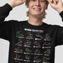 Formula One F1 2026 Calendar Sweatshirt Gift For Him, thumbnail 1 of 2