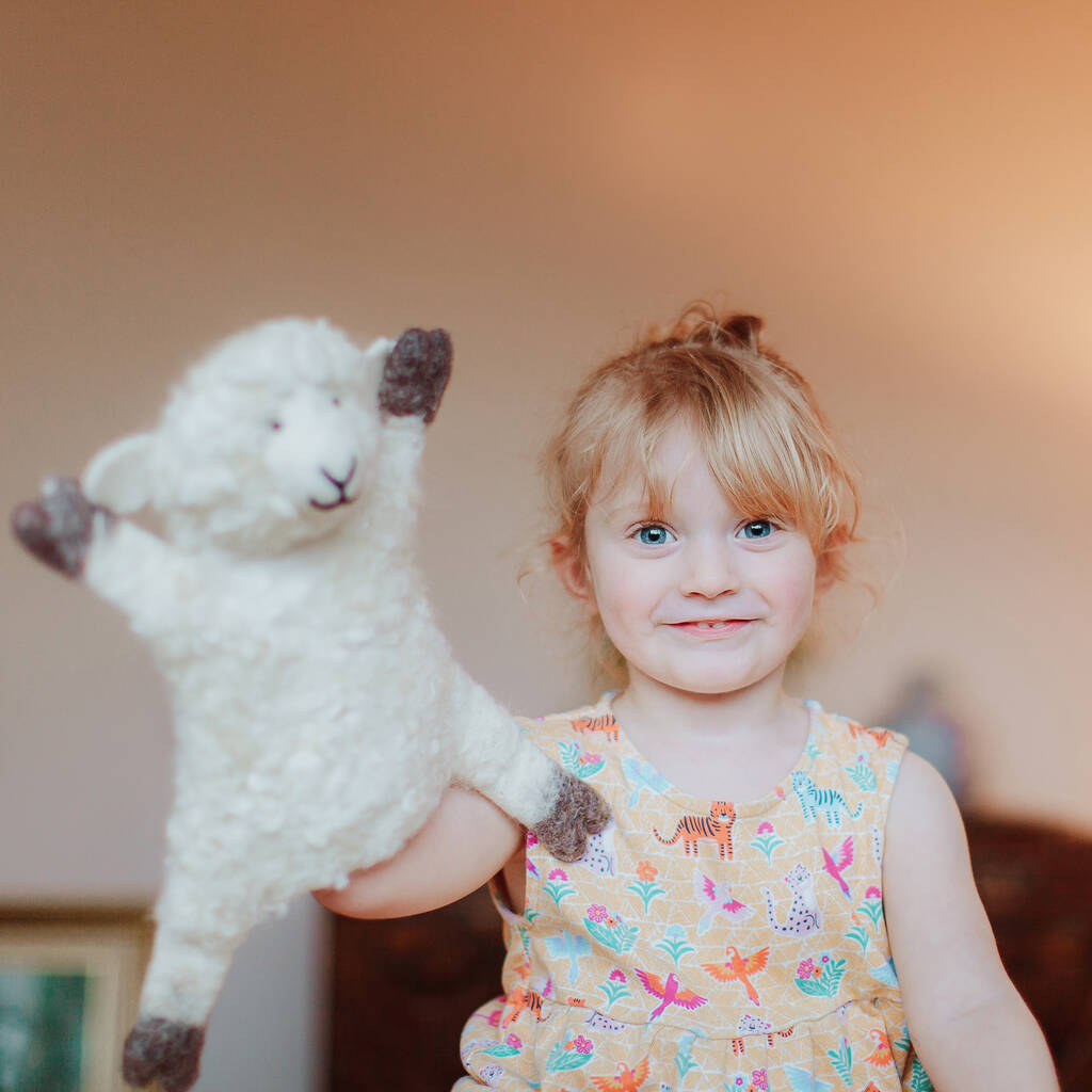 Sue Sheep Hand Puppet, 1 of 4