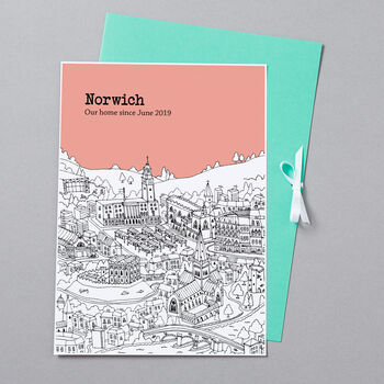 Personalised Norwich Print, 10 of 10