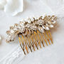 Vintage Style Wedding Hair Comb, thumbnail 1 of 6