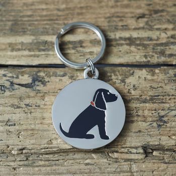 Black Cocker Spaniel ID Dog Tag, 2 of 5