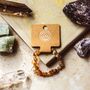 Carnelian Gemstone Chip Bracelet | Crystal Jewellery, thumbnail 3 of 3