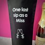 Last Sip As A Miss Hen Do Bottle Bag, thumbnail 3 of 3