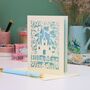 Personalised Lasercut Castle Birthday Card, thumbnail 3 of 12