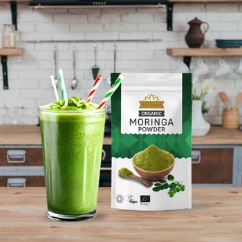 Organic Moringa Powder 100g Immunity Energy, 7 of 11