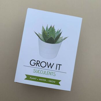 Grow It Succulents Gift Box, 2 of 3
