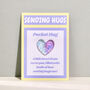 Letterbox Keepsake Greeting Card Pocket Hugs Gift, thumbnail 5 of 9