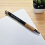 Eco Friendly Aluminium Pen With Cork Grip – Personalised Gift, thumbnail 1 of 3