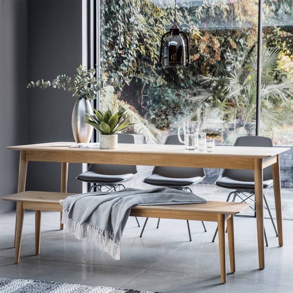 Oak Extendable Dining Table By The Forest & Co