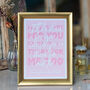 Personalised Best Friend Song Letterbox Gift Set, thumbnail 3 of 6